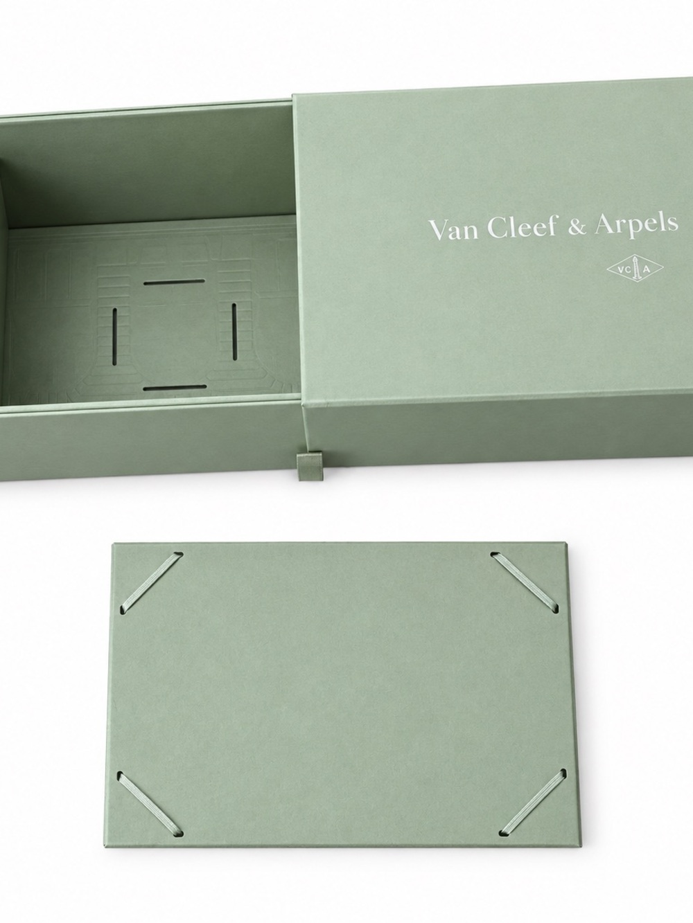 Authentic Van Cleef & Arpels Jewelry Storage Box